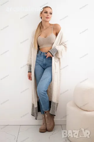 Дамска жилетка с джобове, 11цвята , снимка 13 - Жилетки - 47608998