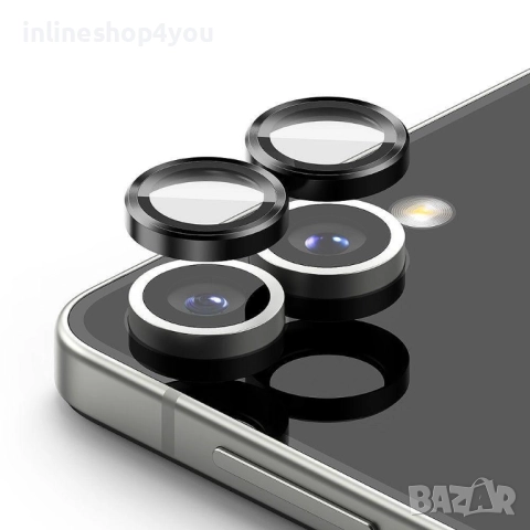 Стъклен Протектор за Камера Тип Рингове за Samsung Z Fold7 / Z Flip7 / Z Flip6 / Z Flip7FE, снимка 2 - Резервни части за телефони - 52647876