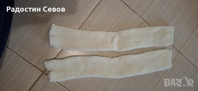 Дамски плетени дълги чорапи . 1бр.-7,50€, снимка 2 - Дамски чорапи - 56115583