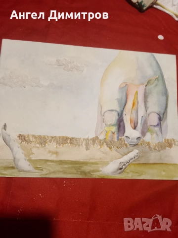 Картина смесена техника 