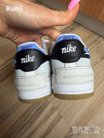 Оригинални кожени кецове Nike W AF1 SHADOW! 41 н, снимка 7 - Дамски боти - 52306469