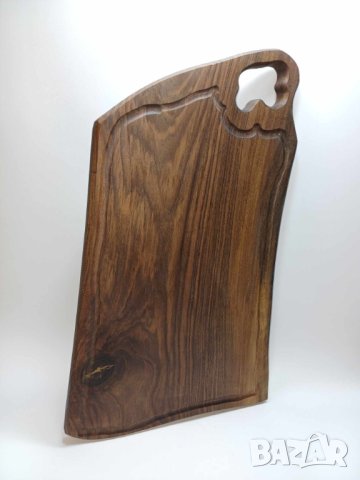 Плато за мезета от орех - различни размери / Дървено плато 