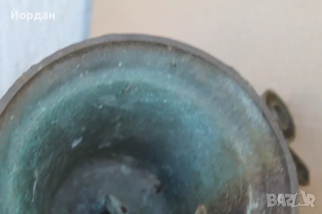 Бронзова камбана и стойка котва, снимка 7 - Антикварни и старинни предмети - 50349285