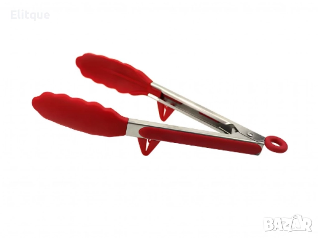 Щипка за готвене Bohmann, 27см., Неръжд. стомана със силикон, Червен, снимка 3 - Други - 52889010