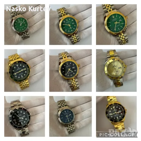 Часовници Rolex различни модели, снимка 5 - Мъжки - 50089669