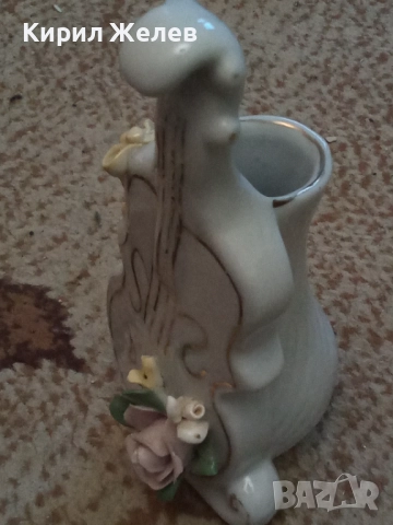 Фигурка порцелан цигулка 51712, снимка 3 - Фигурки - 52046832