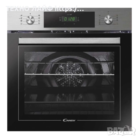 Фурна за вграждане Candy FCT896X WIFI, 70 л., Пиролиза