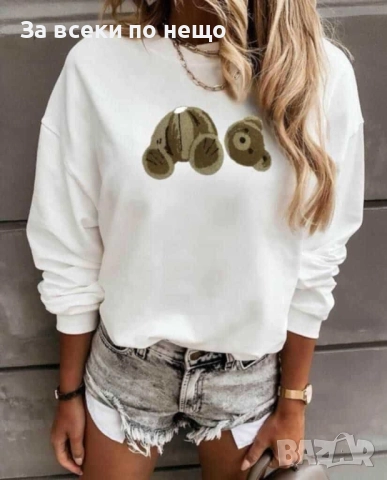 Дамска Блуза С Дълъг Ръкав - Налични Различни Цветове Код I_25, снимка 3 - Блузи с дълъг ръкав и пуловери - 52101716