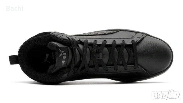 Мъжки кожени кецове Puma Smash 3.0 Mid Winter Размер 42, снимка 7 - Маратонки - 53482638