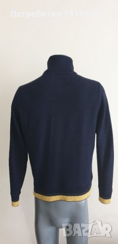 WOOLRICH Made in Italy Wool/Cotton Full Zip Mens  Size M Жилетка С цял Цип!, снимка 10 - Пуловери - 34144065