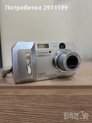 Фотоапарат Olympus 5.0 Mp с подаръци