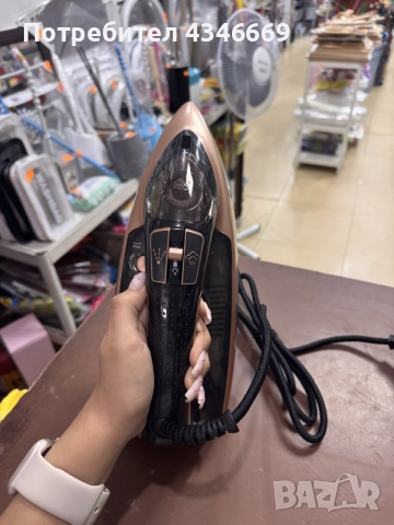 Парна ютия Oliver Voltz – 3000W, керамична плоча, снимка 5 - Ютии - 56081553