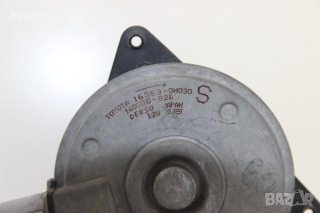 Моторче вентилатор охлаждане двигател Toyota Yaris P1 (1999-2005г.) 1.4 D-4D 16363-0H030 163630H030, снимка 2 - Части - 41783020