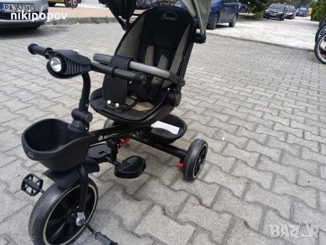 BYOX Детска триколка SUMMER зелен, снимка 2 - Детски велосипеди, триколки и коли - 53564554