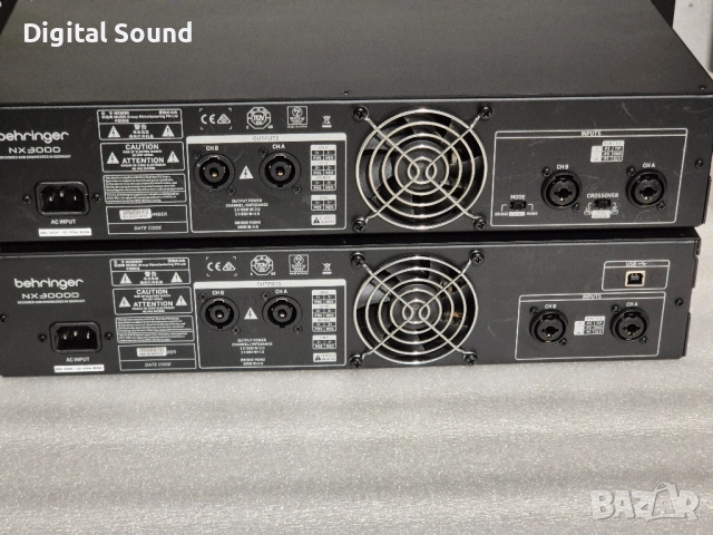 Усилвател крайно стъпало Behringer NX3000, снимка 4 - Ресийвъри, усилватели, смесителни пултове - 52298561