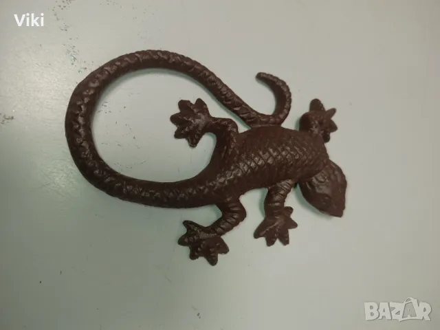 Метална декорация саламандър , снимка 4 - Декорация за дома - 47895570