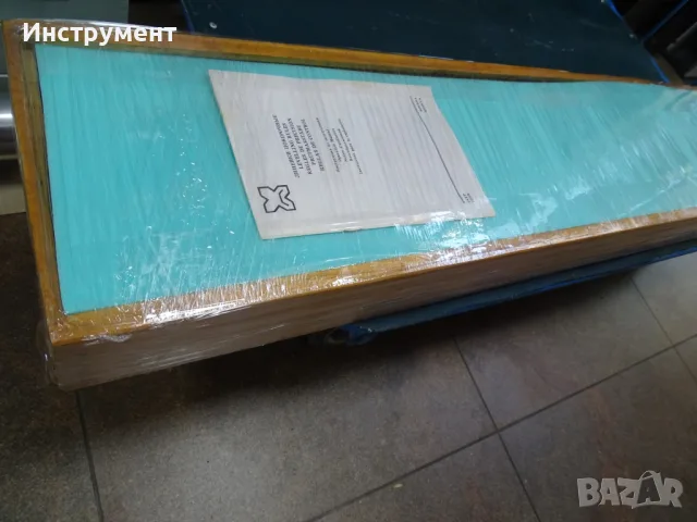 Проверовъчна линия ШМ-1000 cast iron strainght edge L-1000 mm, снимка 9 - Други инструменти - 55751638