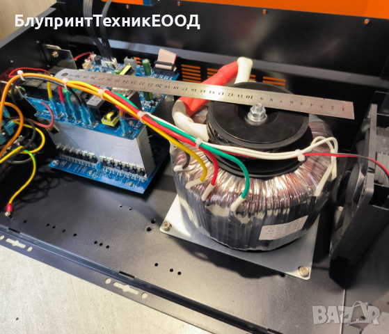 3600W 24V Нискочестотен тороидален инвертор/UPS със зареждане до 40А, снимка 9 - Друга електроника - 44740456