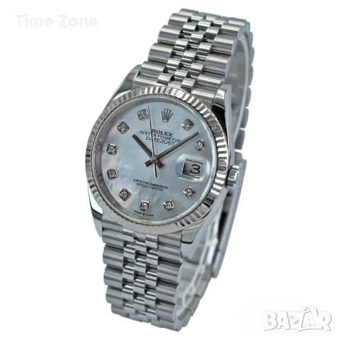 Rolex Datejust 36m (31mm) Steel MOP Dial Diamond Automatic Дамски Различни Варианти, снимка 10 - Дамски - 48183299