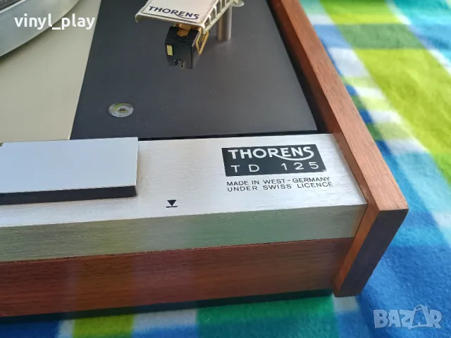 Thorens TD-125, снимка 2 - Грамофони - 49922819