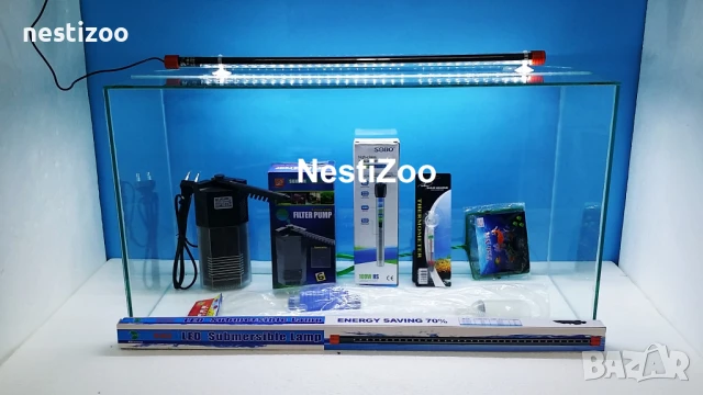 Аквариум Комплект-66 литра КОД-66580, снимка 4 - Аквариуми - 51001296