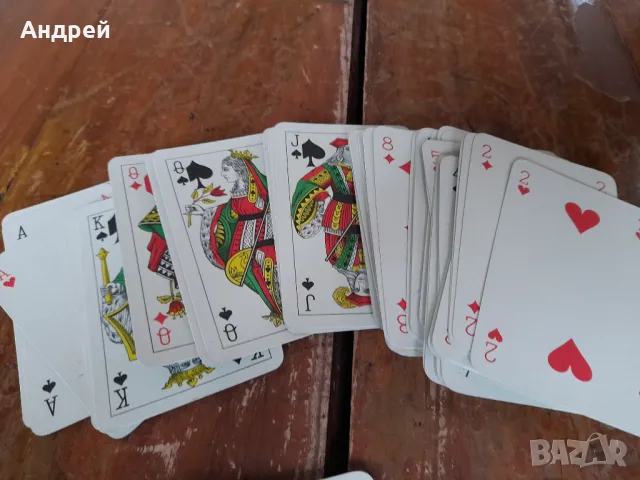 Стари карти за игра #16, снимка 3 - Карти за игра - 50071758