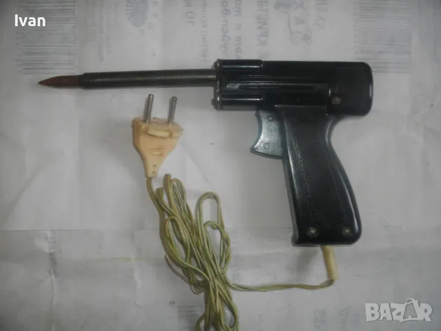 50/100 ВАТА РУСКИ СССР 1977г. ЕЛЕКТРИЧЕСКИ ПОЯЛНИК СТАРО КАЧЕСТВО ОТЛИЧНО СЪСТОЯНИЕ, снимка 2 - Поялници и запояване - 48788654