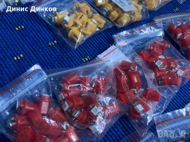 Лед LED крушки лампи за километражи, снимка 5 - Аксесоари и консумативи - 42563192