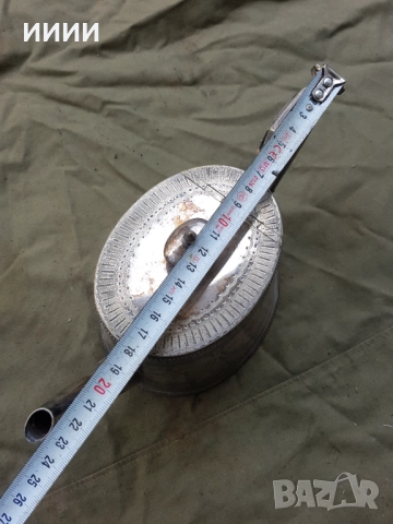 Посребрен чайник, снимка 7 - Антикварни и старинни предмети - 52227056