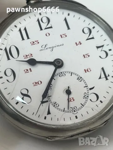 Джобен часовник Longines, снимка 15 - Джобни - 50295947
