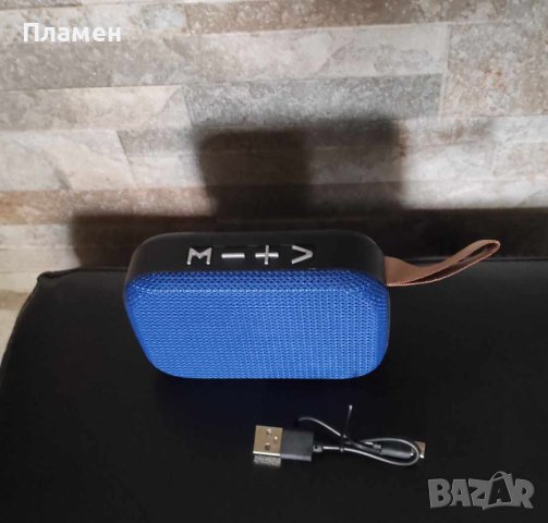 Bluetooth безжичен преносим високоговорител колонка FM USB, снимка 2 - Тонколони - 41950021