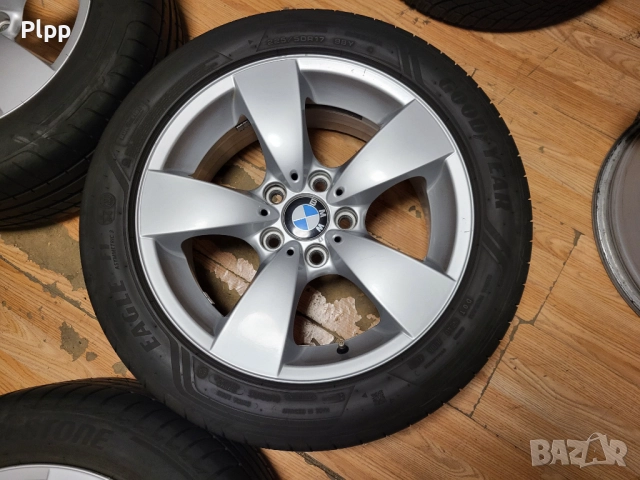 Bmw 17" 5x120 с гуми 225/50/17 оригинални джанти , снимка 6 - Гуми и джанти - 52638085