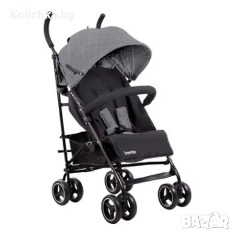 KIKKA BOO Лятна количка BEETLE GREY