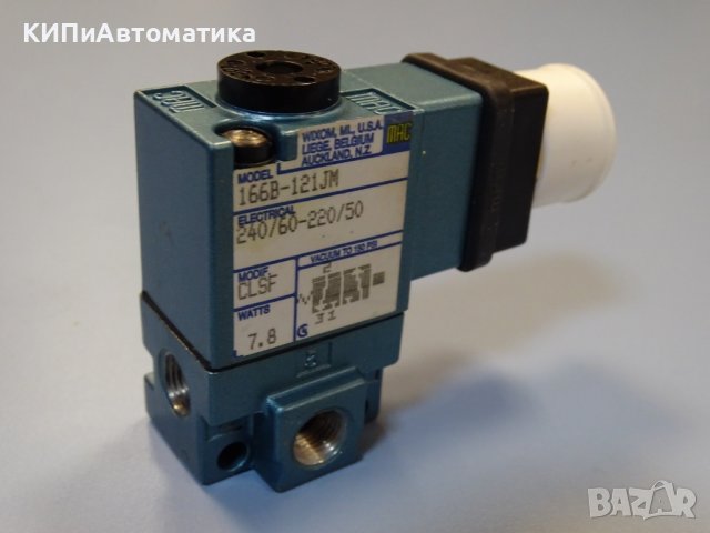 Пневматичен разпределител MAC 166B-121JM pneumatic valve, снимка 4 - Резервни части за машини - 39374273