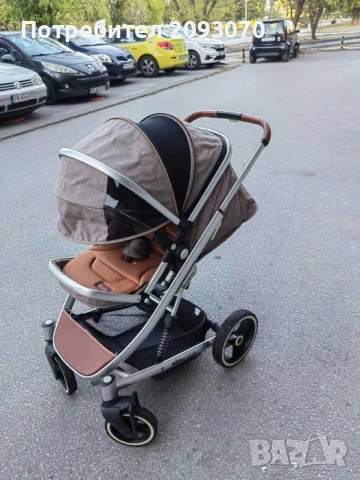 Количка Kikka boo Divaina 2 в 1 + чанта + поставка за шише