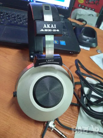 Ретро Стерео слушалки AKAI ASE-24, снимка 3 - Слушалки и портативни колонки - 55996757