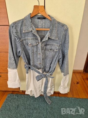 дънкова риза яке Радис, снимка 3 - Ризи - 53018491