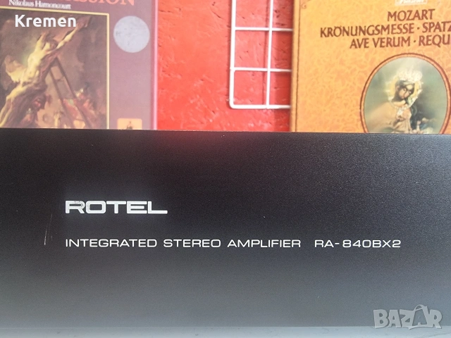 hi end ROTEL RA-840BX 2, снимка 6 - Ресийвъри, усилватели, смесителни пултове - 53403343