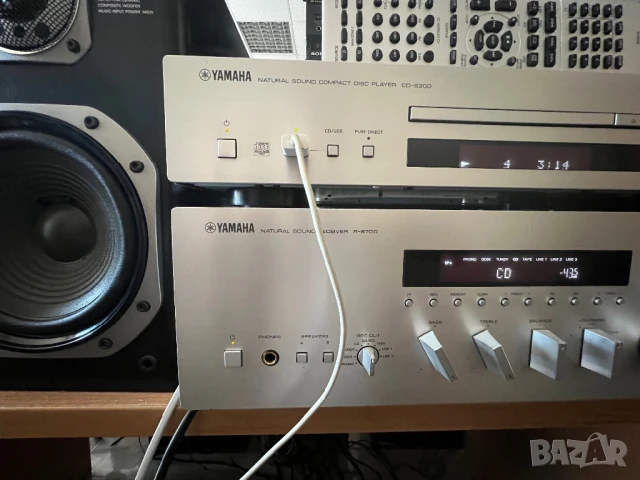 Yamaha R-S700  CD-S300  NS-5X, снимка 6 - Ресийвъри, усилватели, смесителни пултове - 51176986