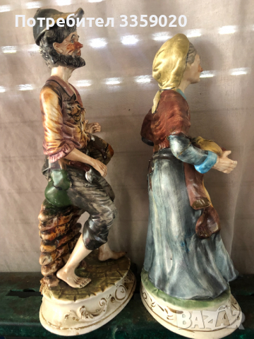 продавам старинни фигури от порцелан, снимка 4 - Други ценни предмети - 36451228