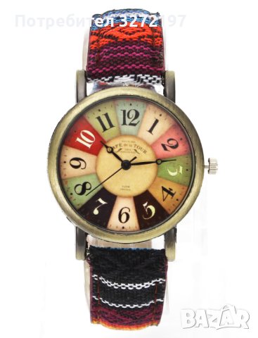GERRYDA-Нов модел УНИСЕКС моден дизайн кварцов часовник - VINTAGE STYLE , снимка 2 - Дамски - 41437665