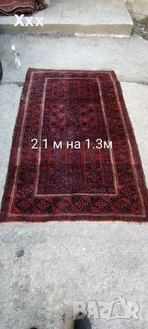 Ръчно тъкан вълнен килим.Антика за ценители.