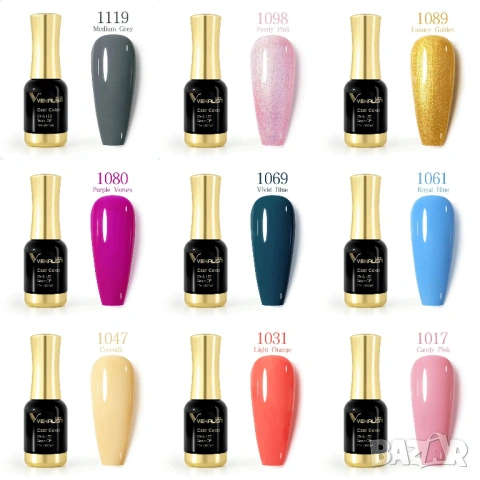  12мл VENALISA UV & LED гел лак  , снимка 6 - Продукти за маникюр - 28603747