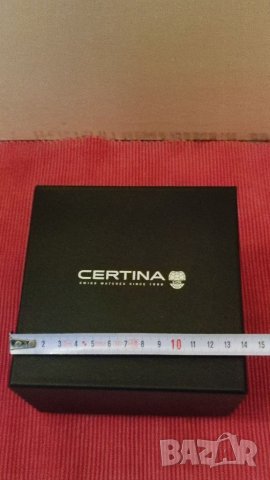 Реклама на часовници CERTINA и кутия за часовник CERTINA. , снимка 17 - Други - 40027920