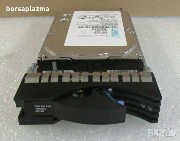 HDD SAS 600GB / SERVER / HP, DELL, IBM / 3,5, снимка 4 - Твърди дискове - 36044923