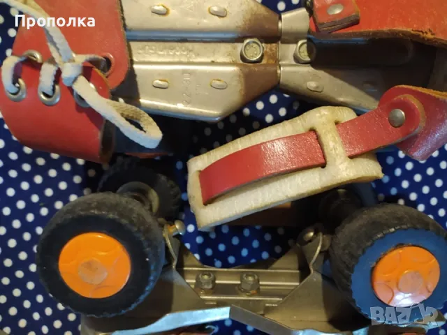 Метални, ролкови кънки №22-30 ГДР , снимка 2 - Ролери, кънки - 48730354