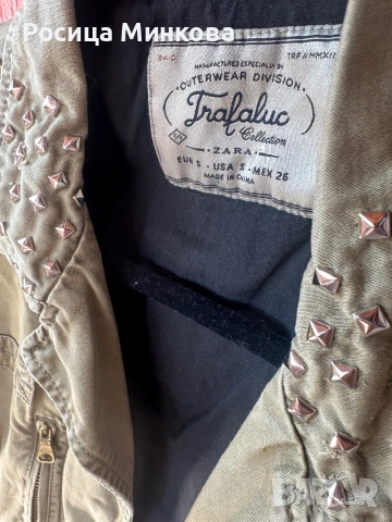 Преходно яке Zara Trafaluc, снимка 5 - Якета - 53778671