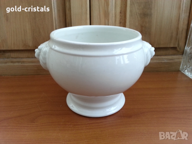 Порцеланова купа фруктиера супник кашпа , снимка 6 - Антикварни и старинни предмети - 36051842