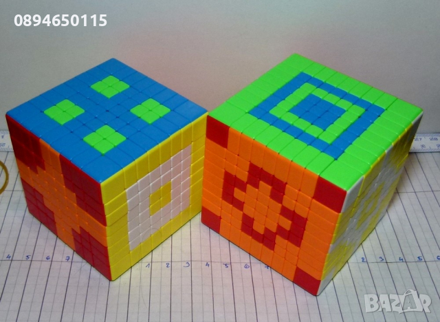 Кубче Рубик магически куб 5х5 6х6 7х7 8х8 9х9 10х10, снимка 3 - Игри и пъзели - 36491990