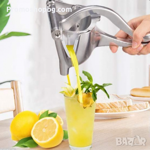 Ръчна сокоизстисквачка, ръчна цитрус преса - Неръждаема стомана, снимка 4 - Други - 36127316